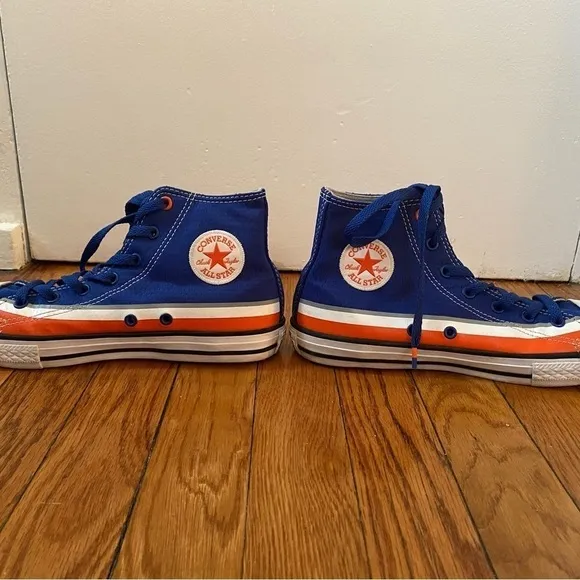 Converse Chuck Taylor Kids All Star NBA New York Knicks Hightop Sneakers…