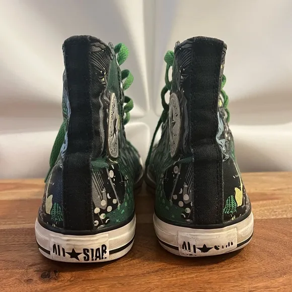 Converse high top killer crocs sneakers