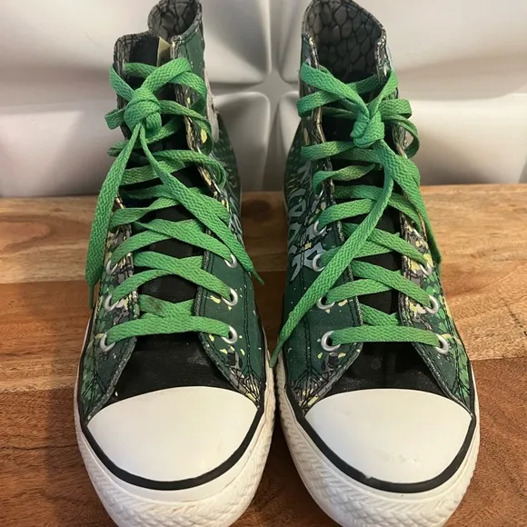 Converse high top killer crocs sneakers