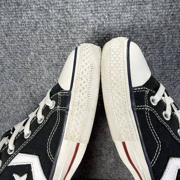 Converse Star Player 76 Mens 9.5 Shoes Black Low Top Casual Sneakers