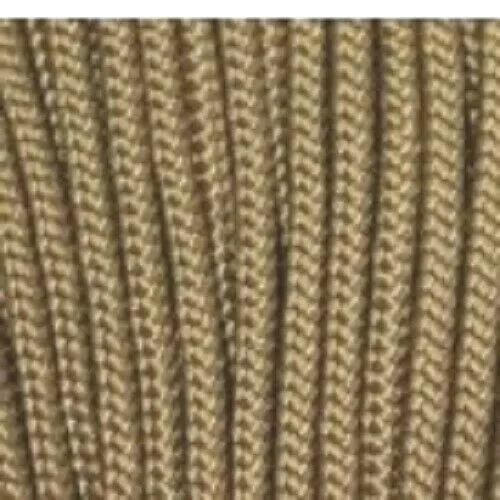 Coyote Brown Boot Laces *Guaranteed for Life* 3mm Paracord Steel Tip Shoelaces