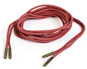 Crimson Boot Laces 3mm Paracord Steel Tip Shoelaces