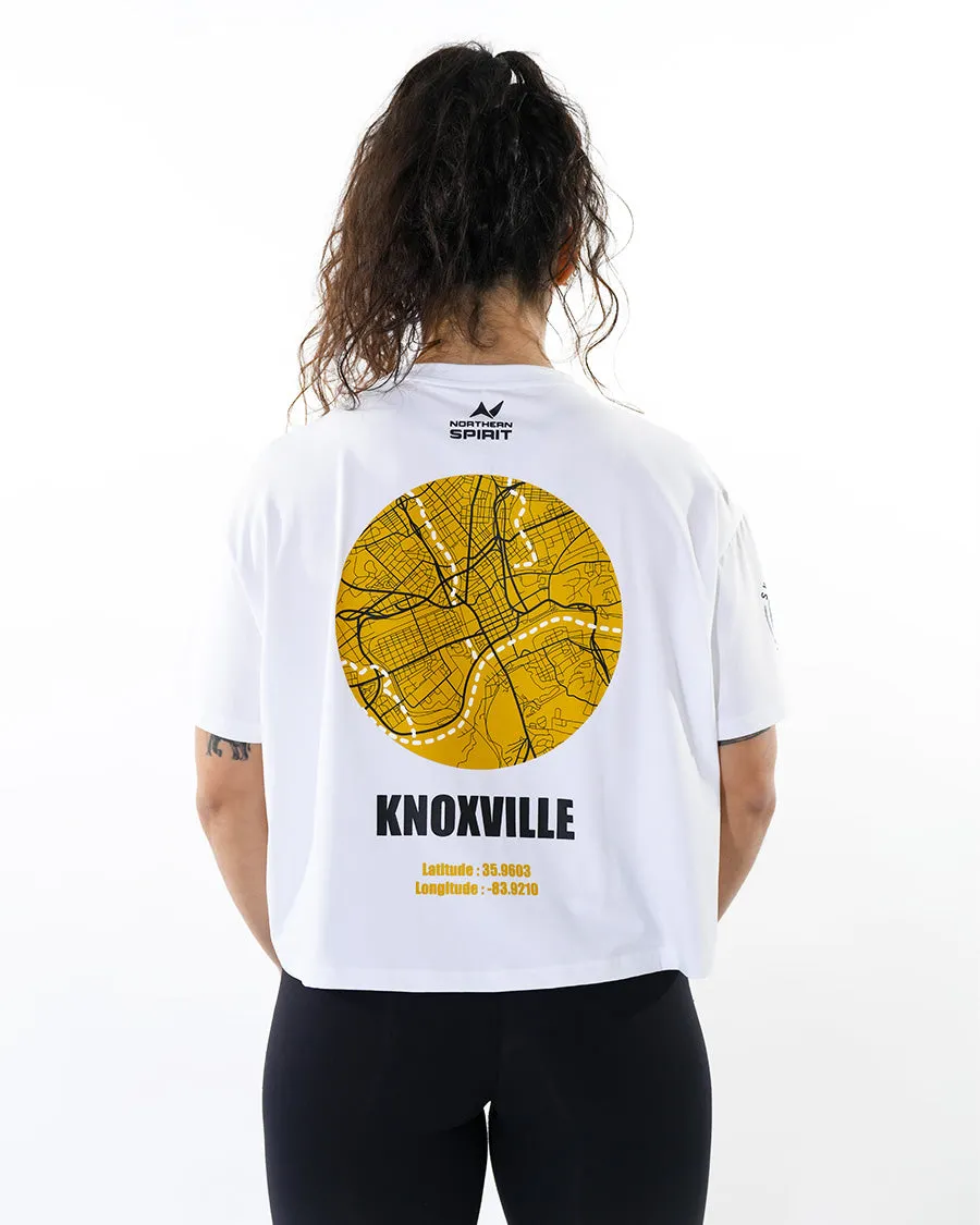 CrossFit® Baggy Top Map - SYNDICATE CROWN  overSized crop top