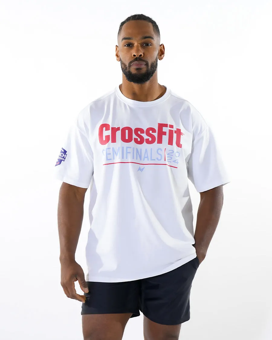 CrossFit® Smurf Map Collector -  FRENCH THROWDOWN Unisex overSized T-shirt