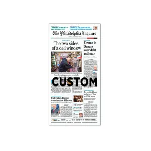 Custom Full Page Reprint