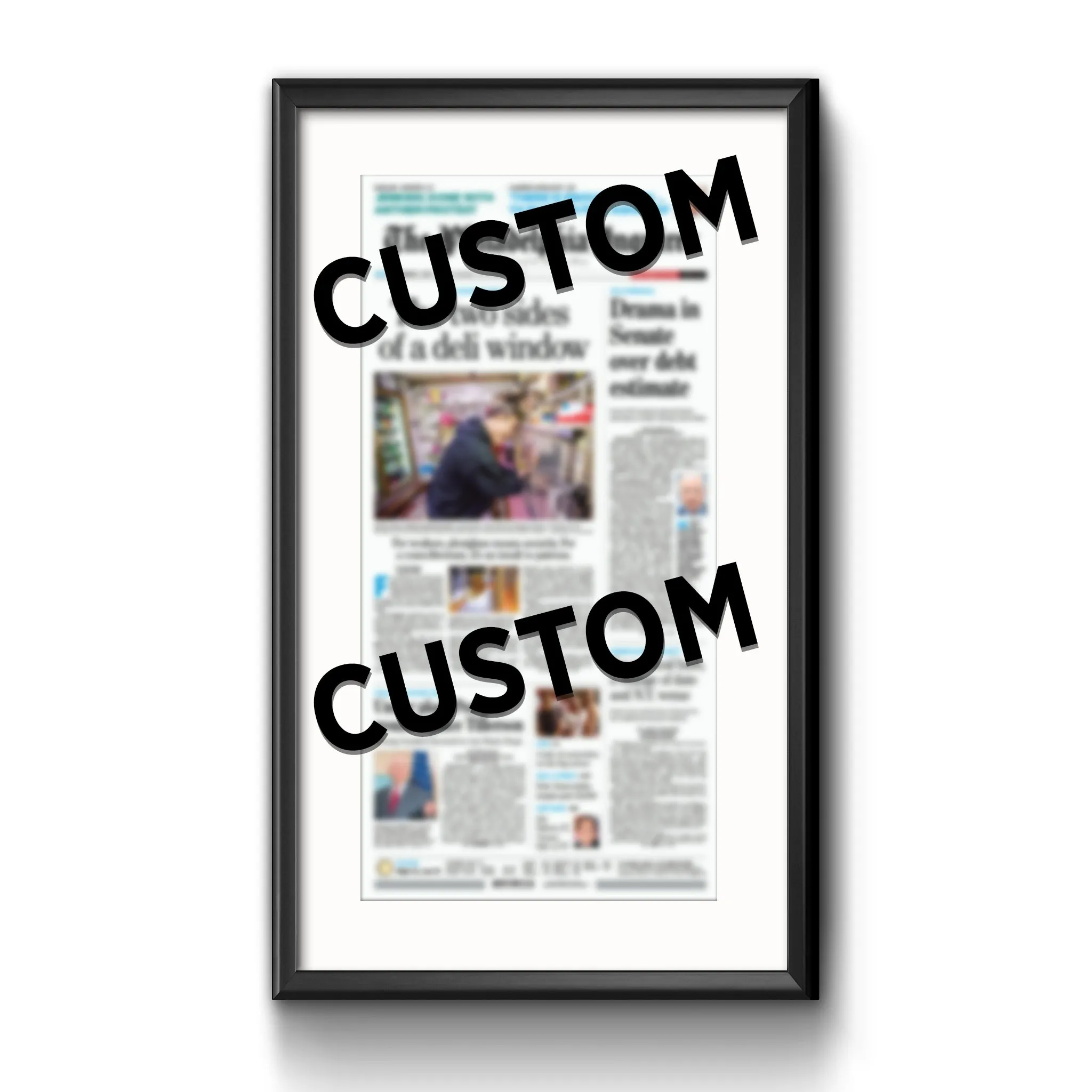 Custom Full Page Reprint