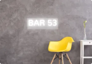Custom text: BAR 53