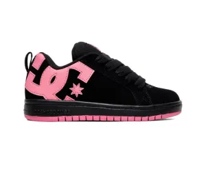 DC Kids' Court Graffik - Black/Pink