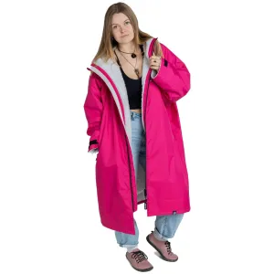 Dryrobe Advance Long Sleeve - Pink/Light Grey