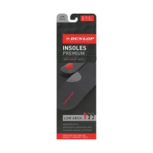 Dunlop Insoles Premium Arch Support Low