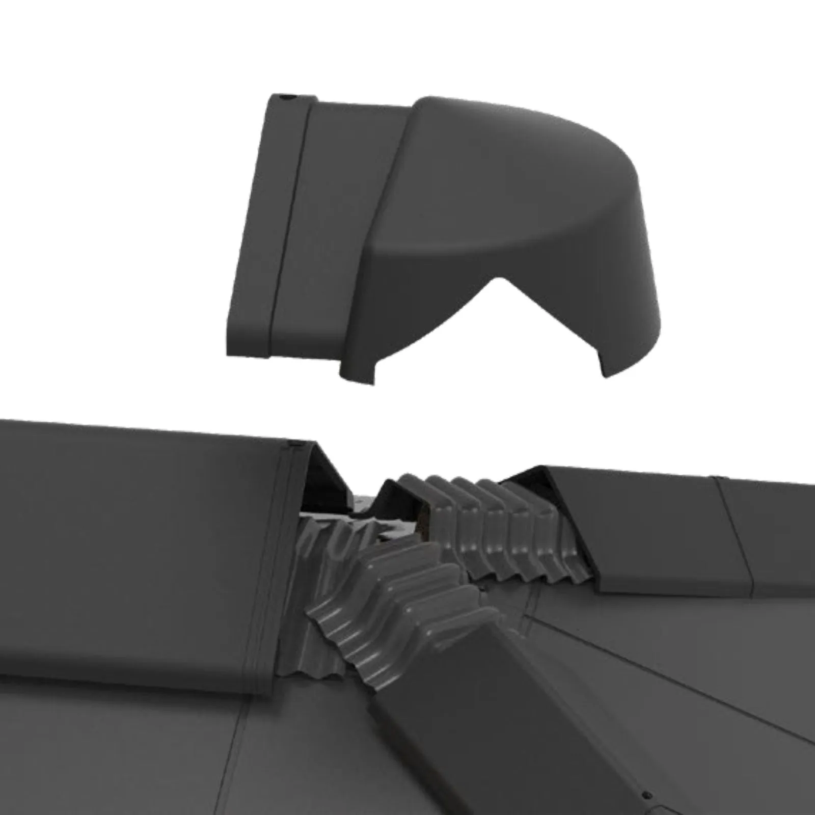 Envirotile Slate Ridge to Apex Cover