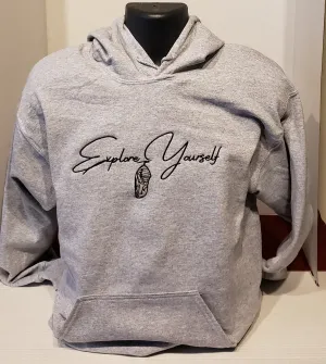 Explore Yourself Athletic Grey(Athletic Grey Storm)Hoodie