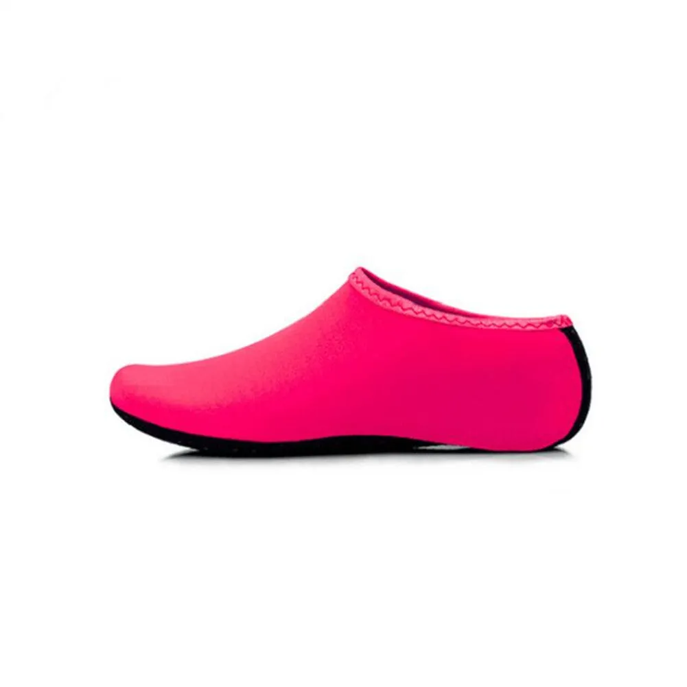 Fashion Barefoot Water Skin Shoes Anti-skid Socks Beach for Swim Surf Yoga Exercise black_L 40-41
