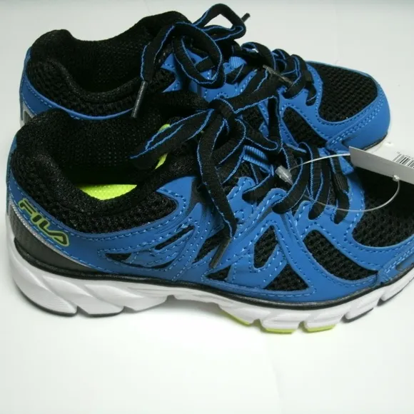 FILA Sneakers Jetson Blue Black Boys Size 13 New