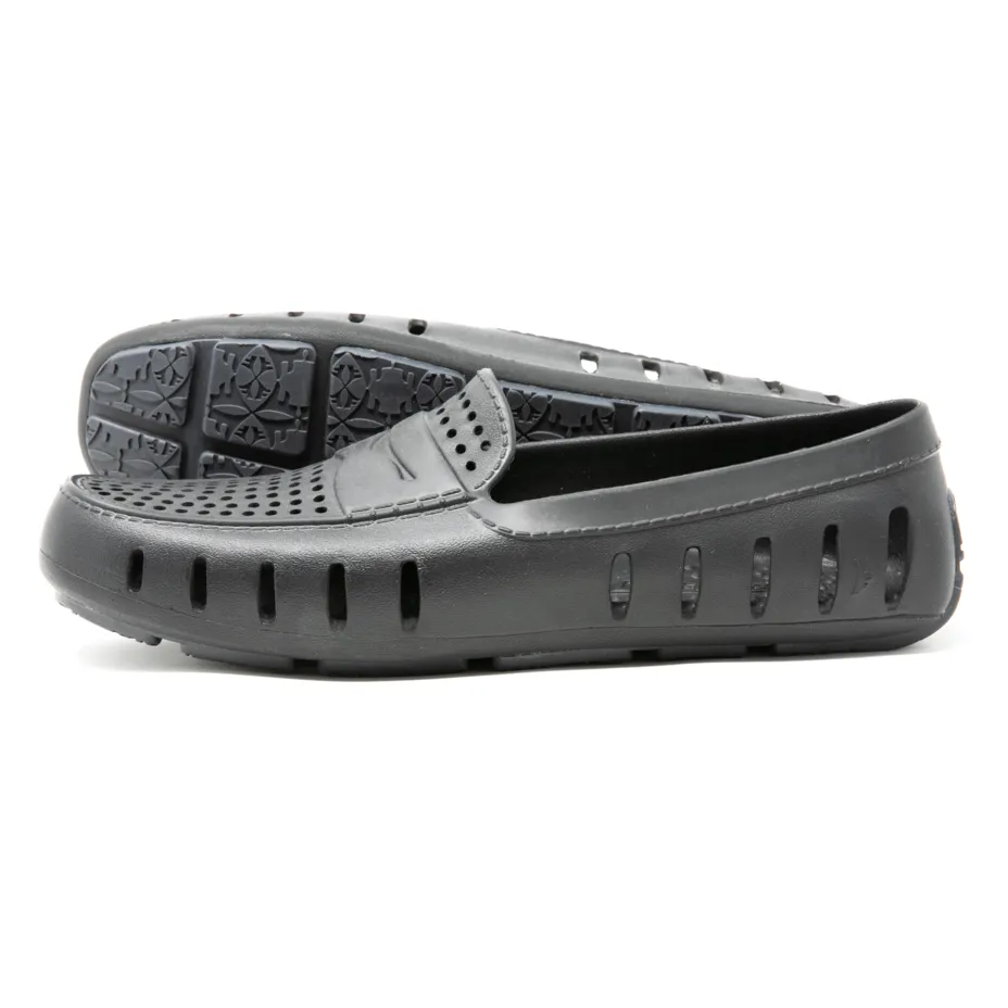 Floafers Posh Driver Black/Asphalt