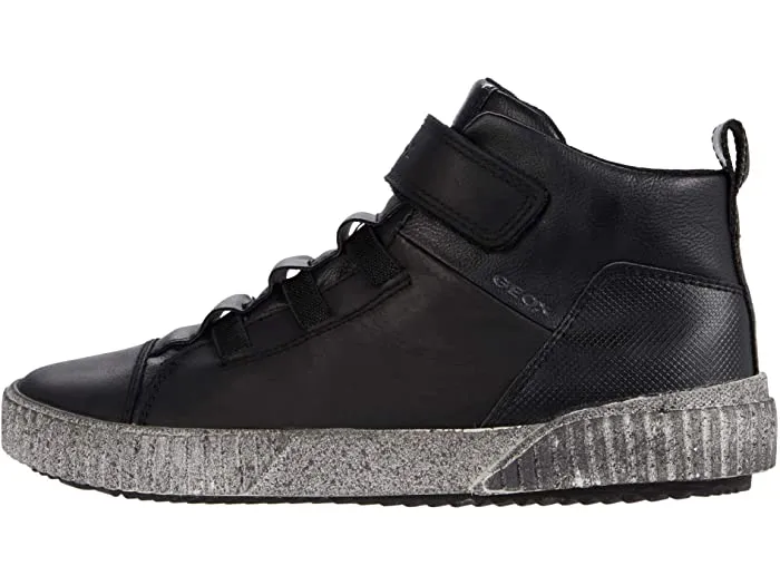 Geox Boys J Alonisso Black Breathable Light Sneaker