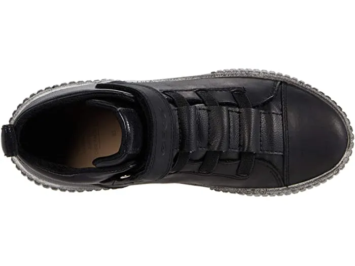 Geox Boys J Alonisso Black Breathable Light Sneaker