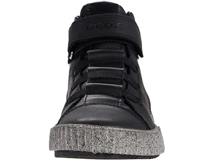 Geox Boys J Alonisso Black Breathable Light Sneaker