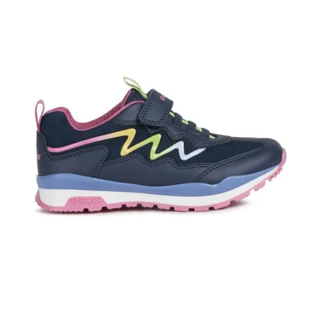 Geox Pavel Trainer - Riptape Navy/Multicolour