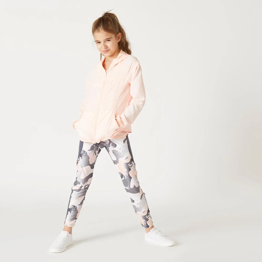 Girls' Breathable Synthetic Leggings
