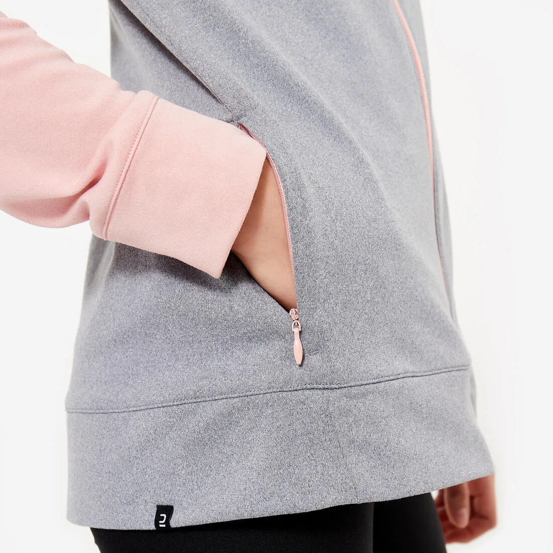 Girls' Warm Breathable Gym Jacket S500