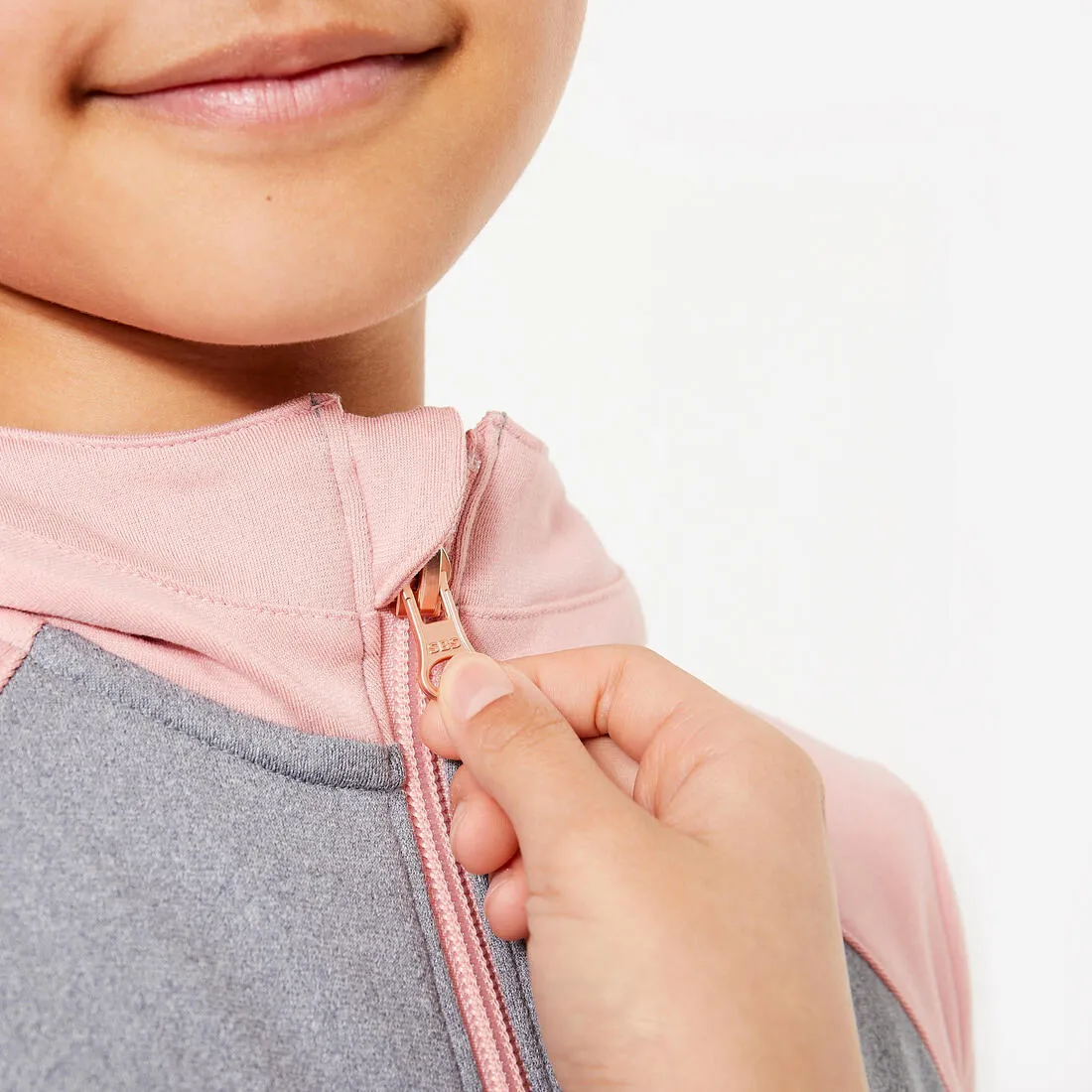 Girls' Warm Breathable Gym Jacket S500
