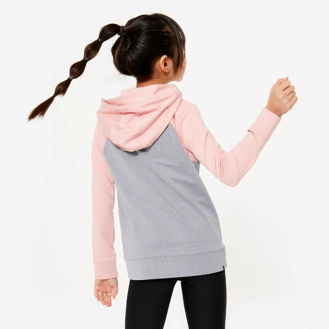 Girls' Warm Breathable Gym Jacket S500