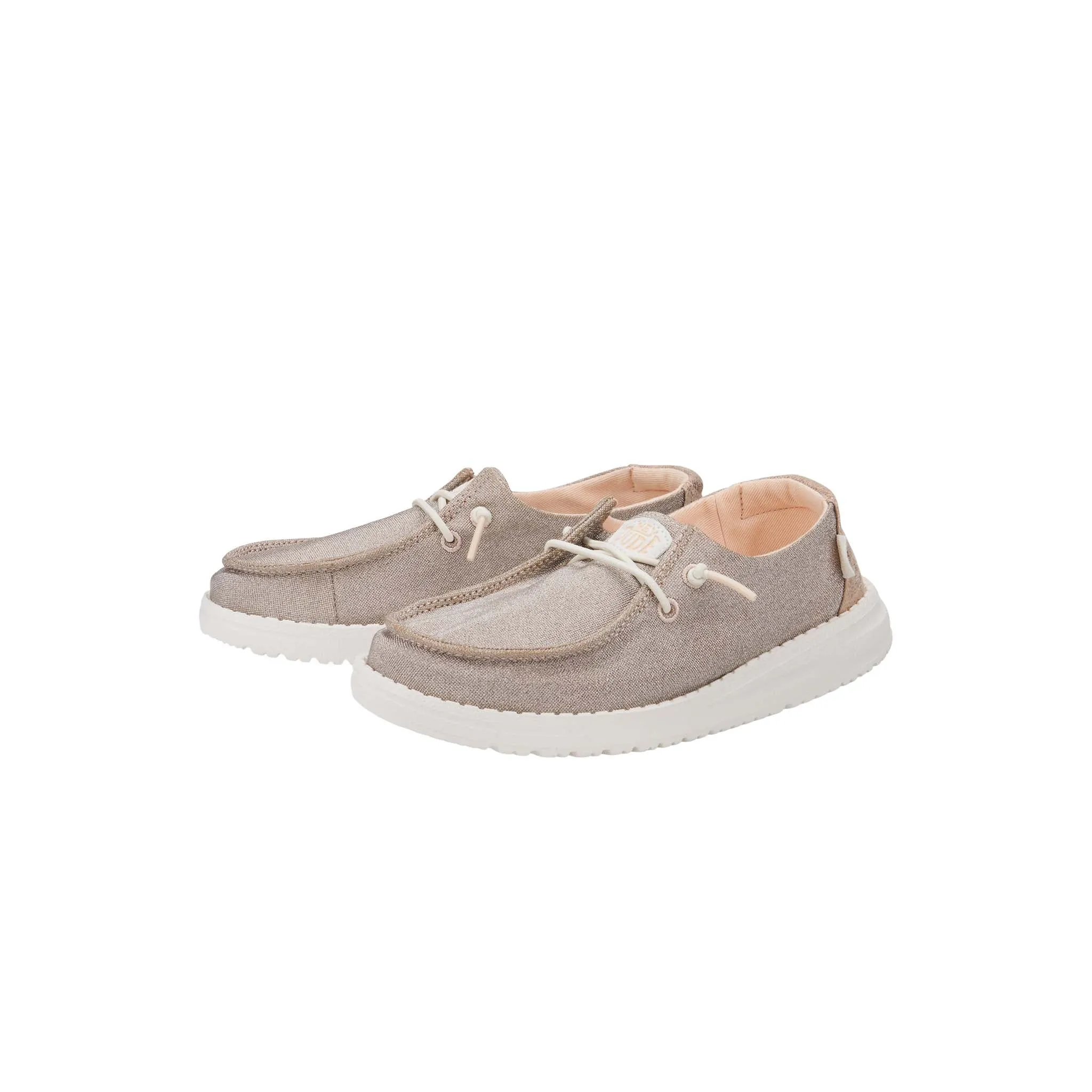 Girls Wendy Metallic Sparkle in Rose Gold