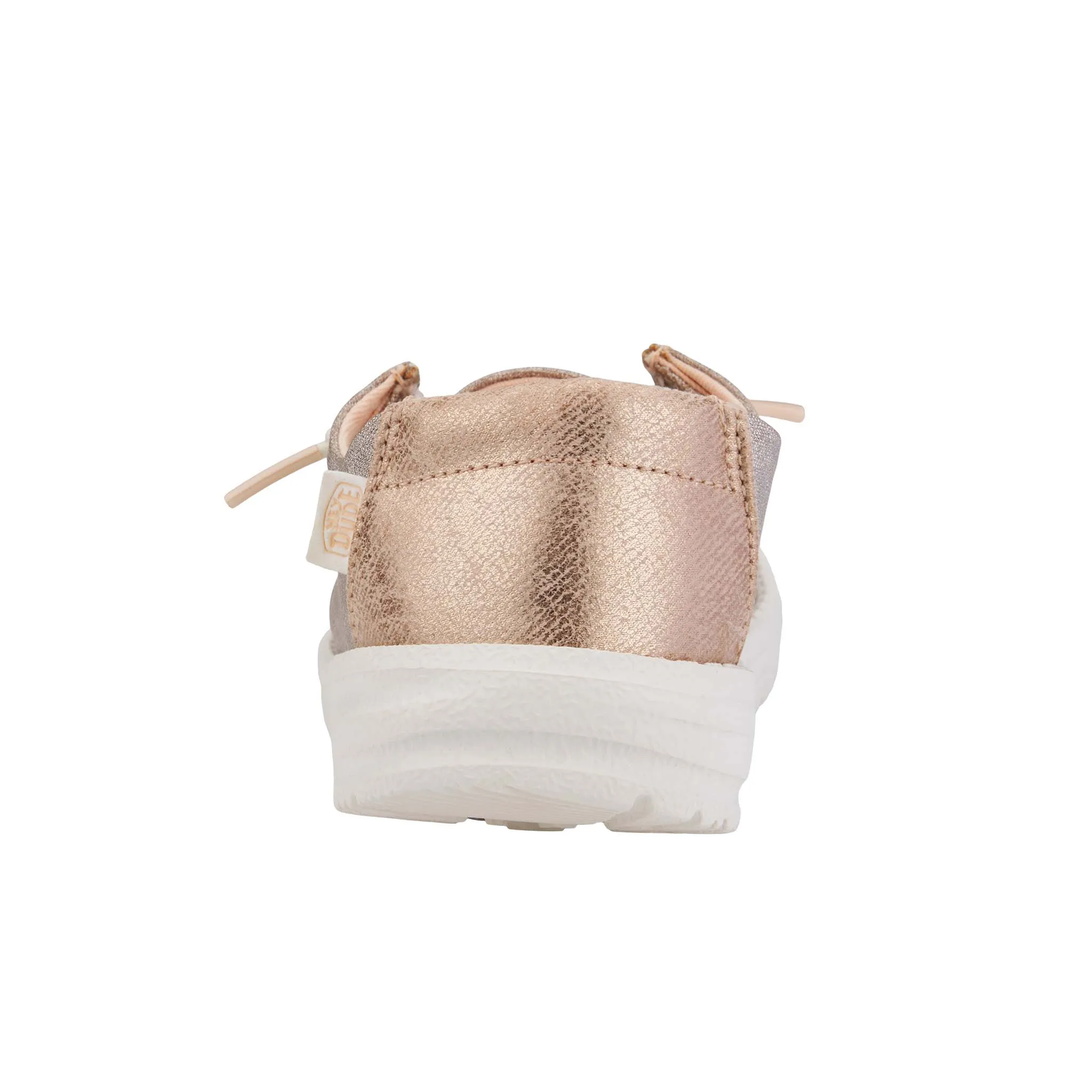 Girls Wendy Metallic Sparkle in Rose Gold