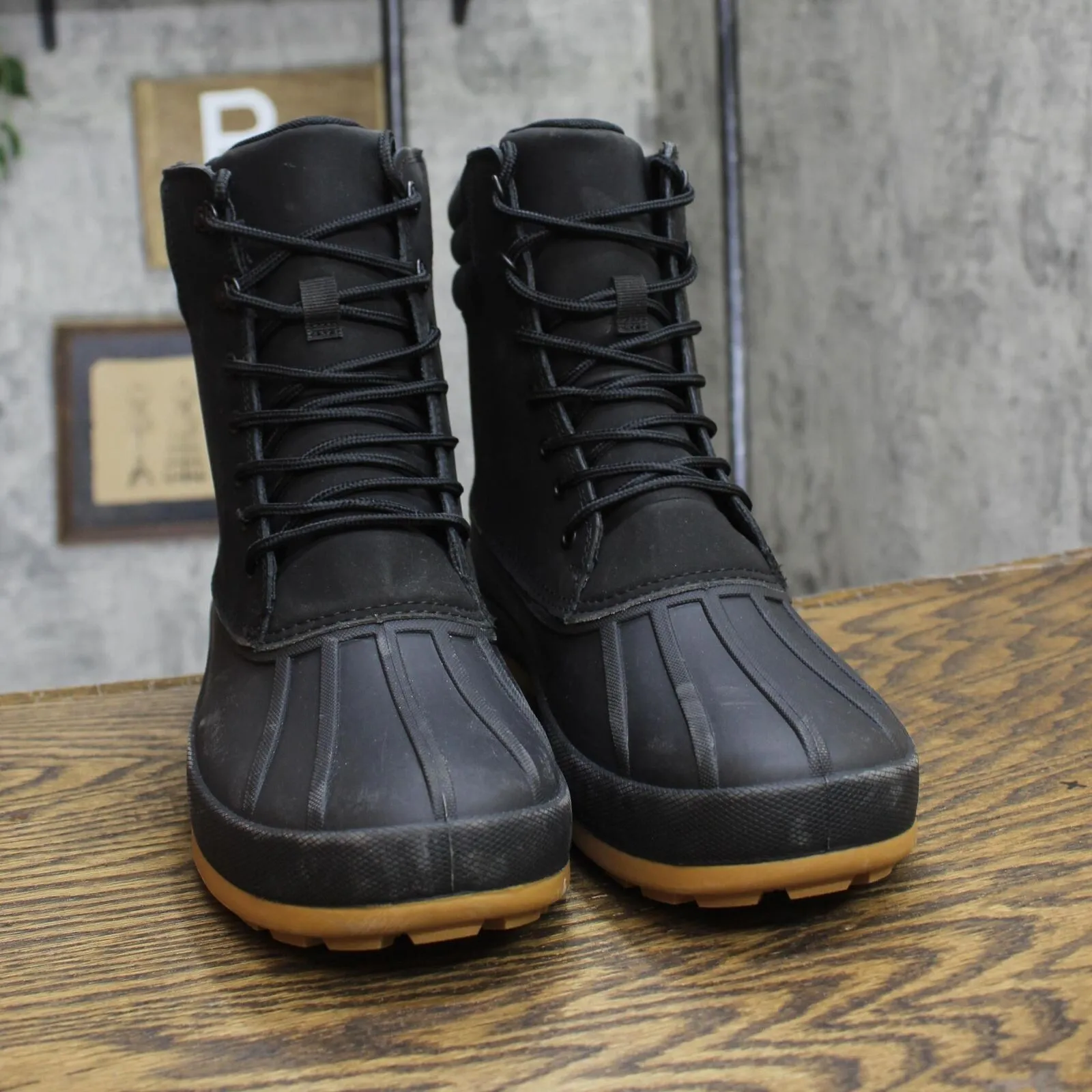 Goodfellow & Co Mens Cody Winter Duck Boots 91112069 Black 10