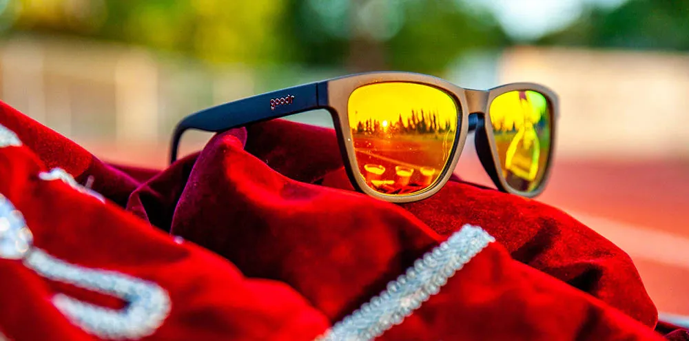 Goodr Sunglasses Whiskey Shots with Satan