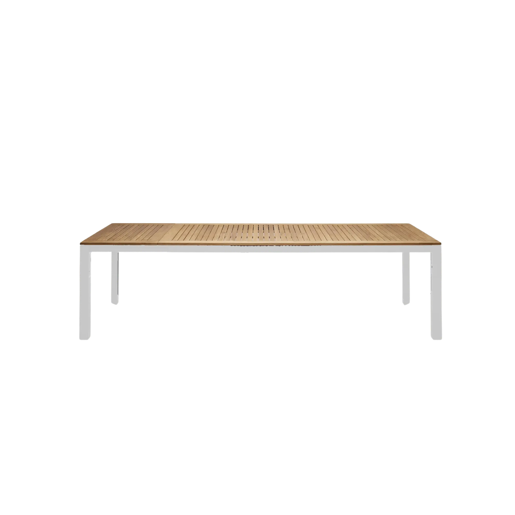 Grove Small Ext Outdoor Dining Table 160/220x100 - White