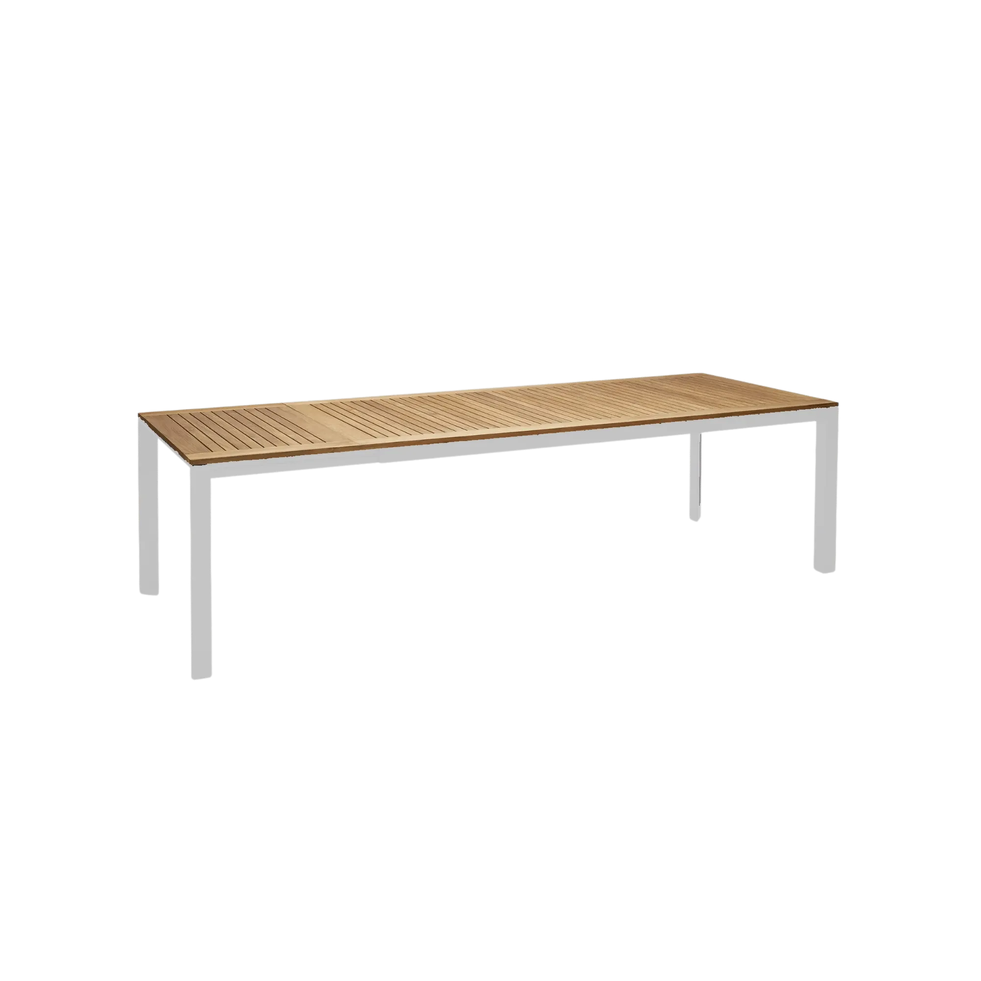 Grove Small Ext Outdoor Dining Table 160/220x100 - White