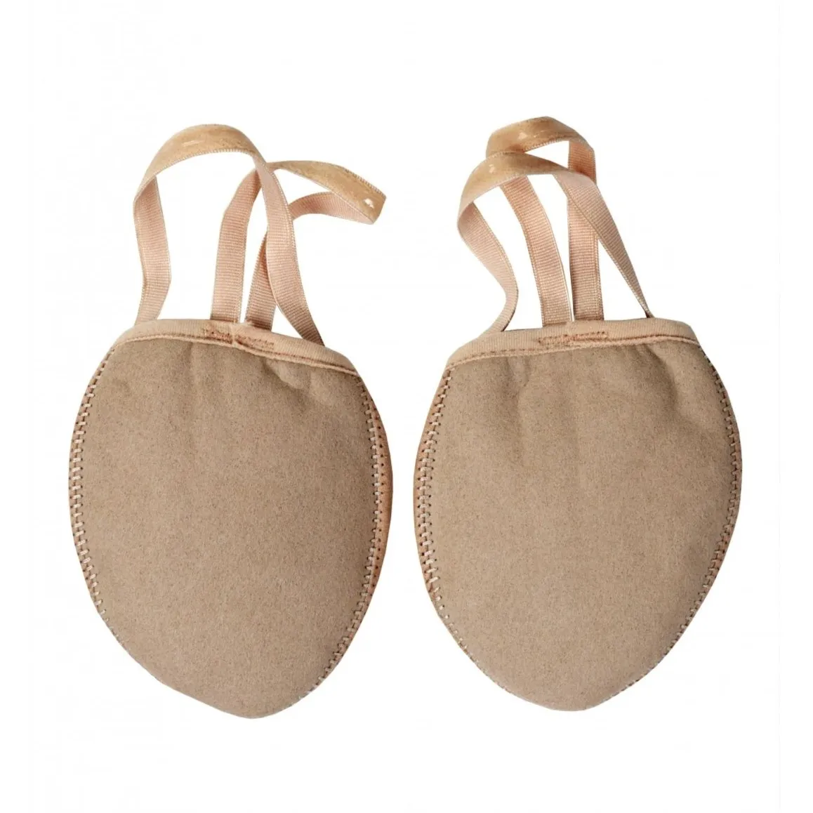 Half-shoes with antibacterial cover