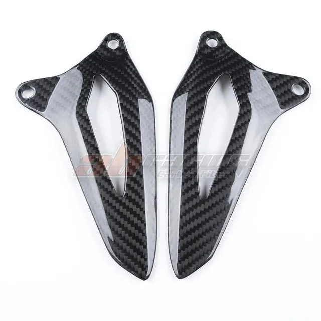 Heel Guards Cover Cowlings for Triumph Speed Triple 1200 2021 2024 Full Carbon Fiber 100%