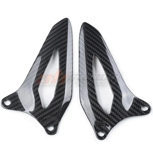 Heel Guards Cover Cowlings for Triumph Speed Triple 1200 2021 2024 Full Carbon Fiber 100%