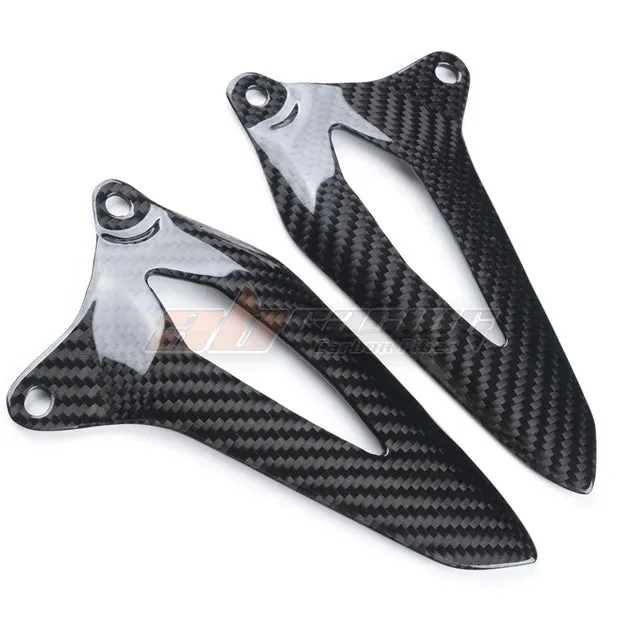 Heel Guards Cover Cowlings for Triumph Speed Triple 1200 2021 2024 Full Carbon Fiber 100%