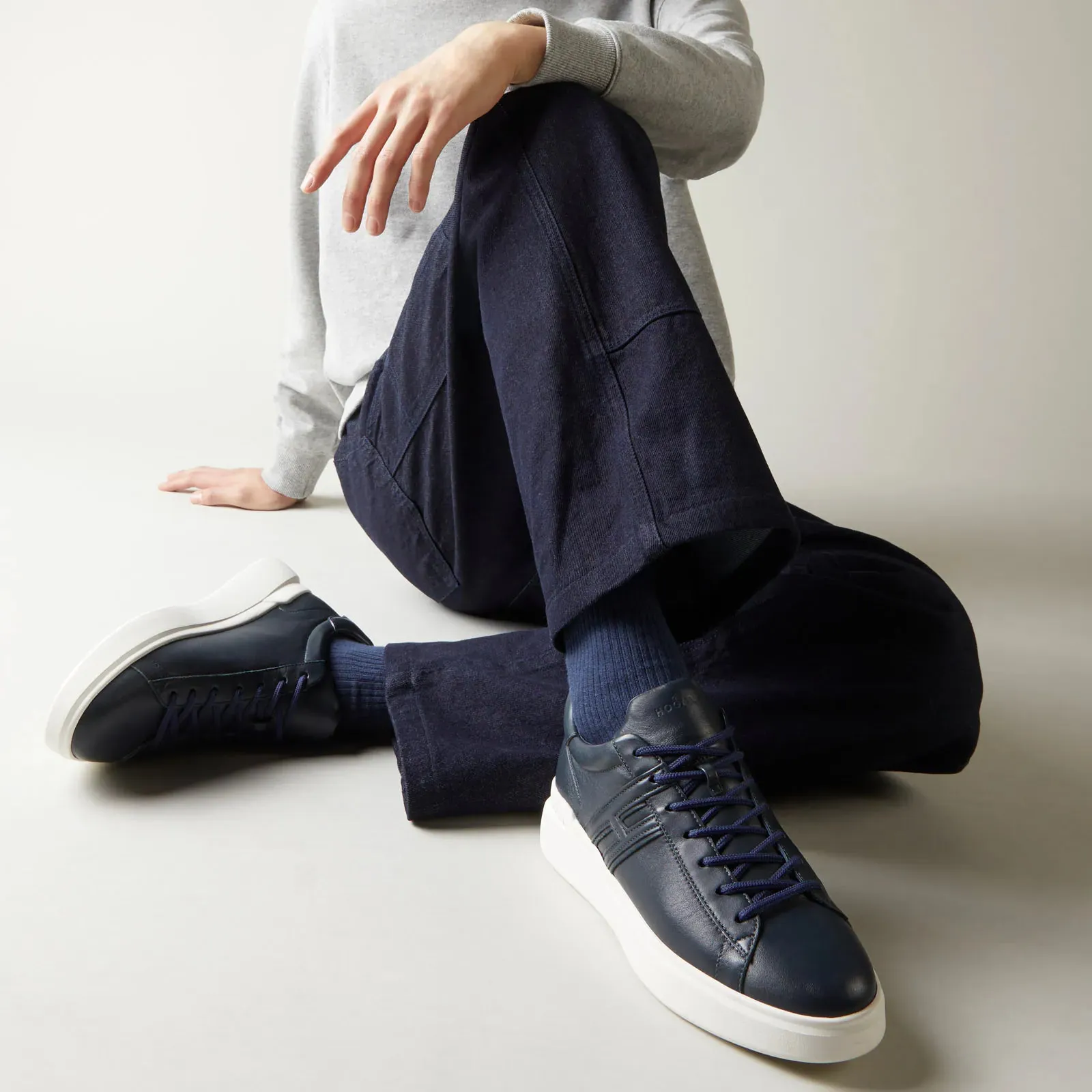 Hogan H580 Sneakers - Dark Blue