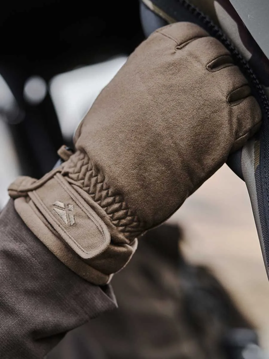 HOGGS OF FIFE Kinross Waterproof Gloves - Dark Green