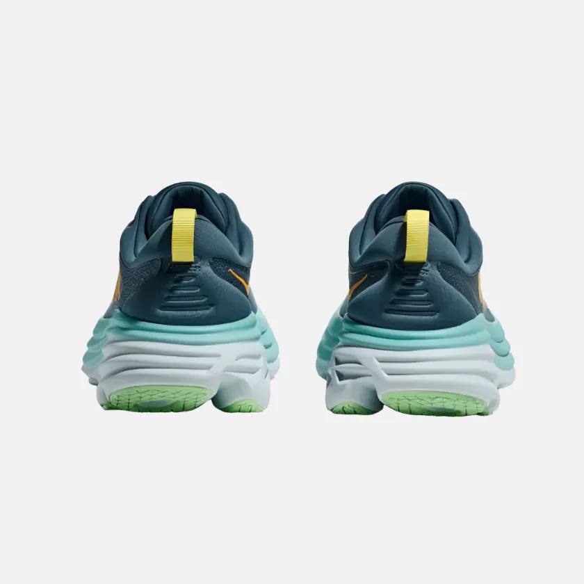 Hoka Bondi 8 Men's Running Shoes -Real Teal/Shadow