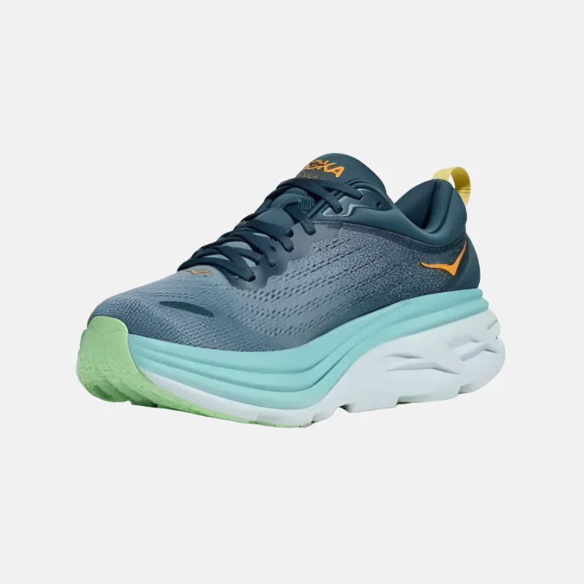 Hoka Bondi 8 Men's Running Shoes -Real Teal/Shadow