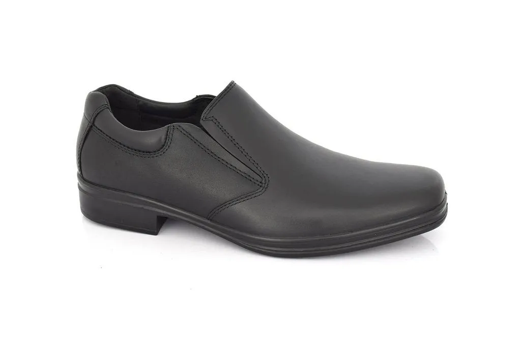 Hush Puppies Men's Black Quatro Slip-On H102823