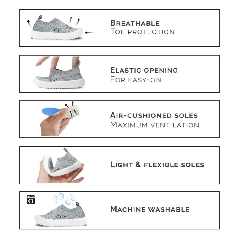 Jan & Jul Xplorer Knit Shoes - Earthy Taupe
