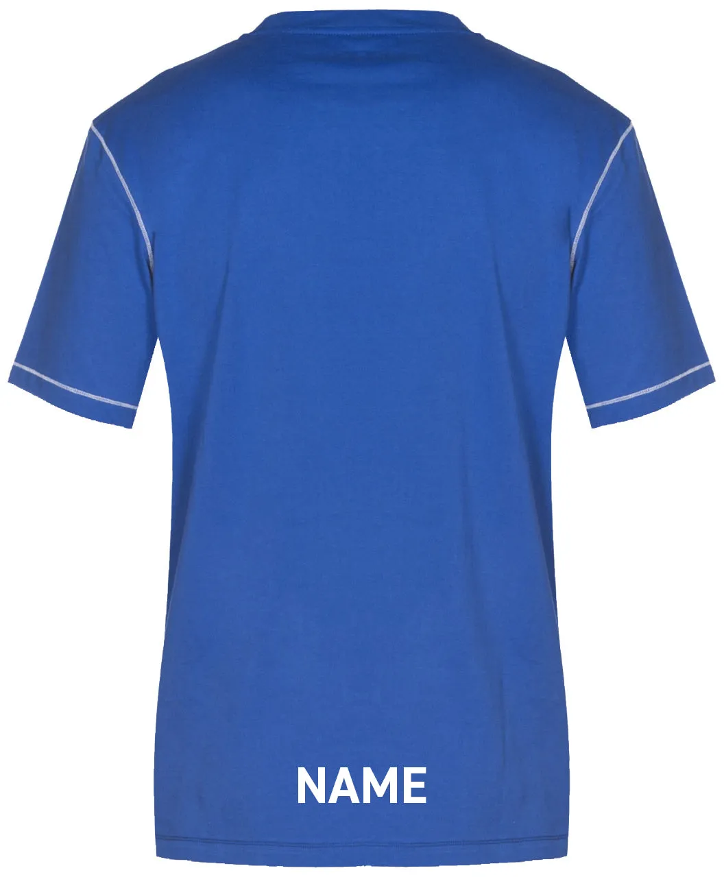 Jasi Unisex Solid T-Shirt - Royal