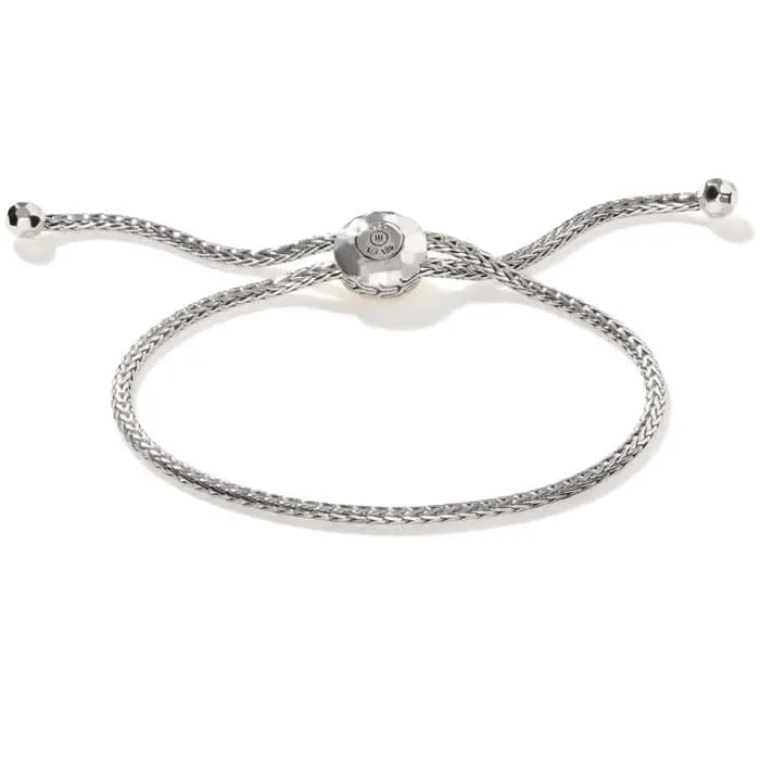 John Hardy Palu Classic Chain Pull-Through Bracelet in Sterling Silver and 18K Yellow Gold