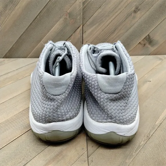 Jordan Future Casual Sneakers Mens Size 14 Wolf Grey Metallic Silver Air Jordan