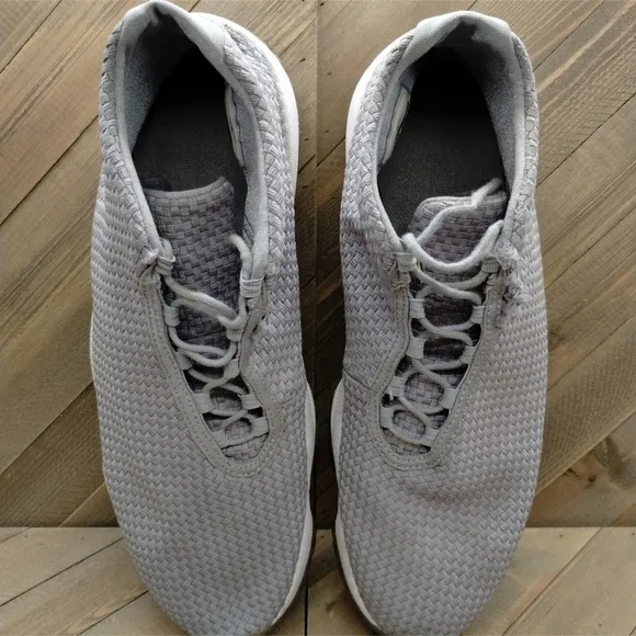 Jordan Future Casual Sneakers Mens Size 14 Wolf Grey Metallic Silver Air Jordan