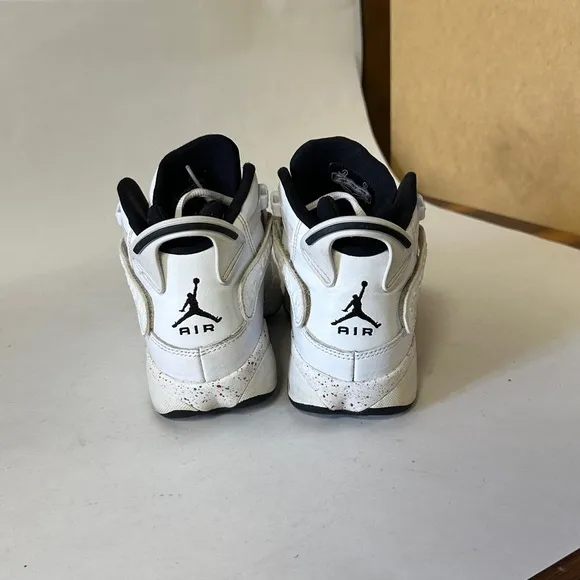 Jordan Kids 6 Rings Paint Splatter Sneakers US SIZE 5Y