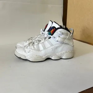 Jordan Kids 6 Rings Paint Splatter Sneakers US SIZE 5Y