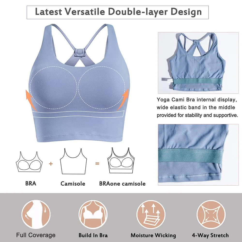 Junlan Strappy Wirefree Padded Sport Bra